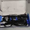 AQQA DC 36W Electric Aquarium Vacuum Gravel Cleaner 6-in-1 Multifunctional Fish Tank Cleaning Kit for Remove Dirt, Change Water, Wash Sand, Turtle Water Shower, Water Circulation with Adjustable Power