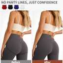 SIONCY Seamless Womens Underwear High Waisted Briefs No Show Full Coverage Breathable Ladies Panties Mutipack (XL)