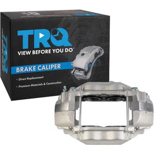 TRQ Front Left Brake Caliper w/Bracket Drivers Side Compatible with 2016-2022 Toyota Sequoia 2016-2021 Tundra
