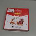 Christmas Window Lights Decorations - 3Pcs Christmas Lights Indoor w/Timer Window Decor Bell Tree Reindeer Battery Powered Hanging Multicolor Xmas Lights Suction Cups Hooks for Tree Fireplace