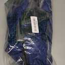 Fragralley Winter Coat - Windproof, Adjustable, Waterproof, Turtleneck Fleece Jacket for Dogs in Cold Weather (Blue, L)