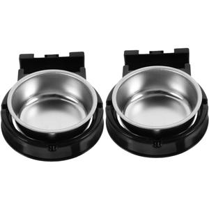 2pcs Stylish Wall-mounted Ashtray Stainless Steel Ashtray for Indoor/outdoor Use (13.00X10.00X3.50CMx2pcs)