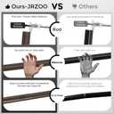 Bronze Curtain Rods 36 to 72 Inches(3-6 Feett),5/8 inch Splicing Drapery Rods,Small Curtain Rods Set,Size: 36''-72'',Bronze