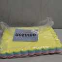 Yaomiao 12 Pcs Plastic Serving Trays for Party Pastel Food Tray Bulk 14" x 9" Rectangle Serving Food Tray Platter for Easter Tea Party Cafeteria Kitchen Restaurant Dessert Coffee Fruit Cookie Snack