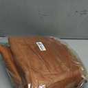 UNIFAMILY 2 Packs Plant Pot Covers for Winter with Drawstring and Zipper, Brown Plant Covers Freeze Protection, Plants Frost Protect Bags, Potted Plant Covers Frost Protection (Brown-L-25.6x19.6'')