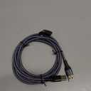 AINOPE USB to USB Cable, USB 3.0 A to A Male to Male Cable [Never Rupture] Double End Type A Cord Compatible with Hard Drive Enclosures, KVM, DVD Player, TV, Laptop Cooler,6.6Ft/Grey, 1 Pack