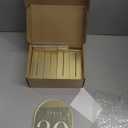 Gold Mirror Arch Table Numbers for Wedding, 30 Pack 5x7" Gold Mirror Arch Acrylic Signs with Stand Acrylic Table Numbers 1-30, Perfect for Wedding Reception