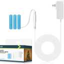 Lenink AC Power Supply Adapter for AAA Battery,Replace 3 AAA Battery,White