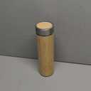 LeafLife Premium Bamboo Tea Bottle for Loose Tea - Tea Infuser Bottle - Tea Gifts - Insulated Water Bottle/Coffee Tumbler/Tea - Tea Gift Set, Tea Accessories - Tea Tumbler 17oz