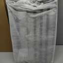 TocTen Towel Rack for Bathroom, Foldable Towel Holder with Double Towel Bars and 7 Hooks, SUS304 Stainless Steel Wall Mounted Bathroom Tower Shelf, Towel Hanger for Bathroom, Lavatory (Black,24 in)