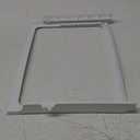 W11368751, W10905531 Refrigerator Shelf Frame(no glass) Compatible with whirlpool, kenmore, amana, maytag and ikea (some models), Crisper Drawer Cover Frame Replacement: W10904001, AP6888387, 4929301