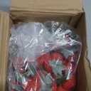 Lyrow 150 Pcs Artificial Strawberries Faux Realistic Strawberry Decor Plastic Simulation Fake Strawberries Lifelike Fruit for Photography Prop Cabinet Party (2.2 Inch)