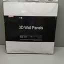 Art3d 19.7" x 19.7" (Pack Of 12) Wall Panel Wave, White