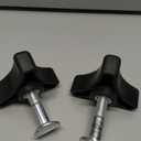 Milisten 2Sets Lawn Mower Replacement Handle Parts Durable Wing Nut Bolt for Convenient Installation Optimized Handle Design for Enhanced Grass Trimmer Efficiency