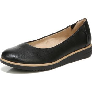 Naturalizer Soul Womens Idea-Ballet Ballet Flat Black 8.5 M