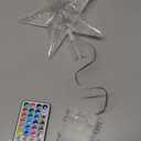 BenefitUSA Christmas Tree Light Top Star Topper Table Lovely Shiny Xmas Decorative