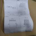 Greeting Card Display Stand, 4-Tier Greeting Card Organizer for Cards, Postcard, Photos, Brochure, Sticker, Trading Cards, Metal & Wooden Retail Display Rack for Vendors Counter Retail (White)