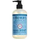 Mrs. Meyer's Clean Day 308451 12.5 oz. Rainwater Scented Hand Soap with Pump - 6 Pack/Case All Different Scents