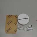 Trasparent Dry Erase Board with Light Up Stand for Desk | Clear Desktop Note Memo Whiteboard Notepad Table | Glow LED Letter Massage Boards for Creative Use | Includes Dry Erase Marker