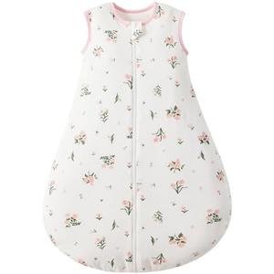 Duomiaomiao 1.5 TOG Baby Sleep Sack 100% Cotton Four Season Baby Wearable Blanket, Breathable Comfy Toddler Sleeping Sack, 2 Pieces