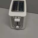 bella 2 Slice Toaster with Auto Shut Off - Extra Wide Slots & Removable Crumb Tray and Cancel, Defrost & Reheat Function - Toast Bread, Bagel & Waffle, White