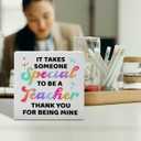 Teacher Gifts, Thank You Appreciation Gifts for Teacher, Christmas Retirement Birthday Gifts for Teacher, Back to School Gifts, Teachers Week Day Gifts, Teacher Wooden Box Sign, To Be A Teacher