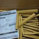 Pureegg Gold Metal Arch Backdrop Stand Set of 3 (7.2ft & 6.0ft & 6.0ft), Wedding Balloon Arch Stand with Stable Base, Backdrop Frame & Cover for Party, Birthday, Graduation, Photo Booth, Easy Assembly