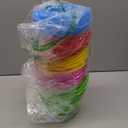 Yinder 20 Packs Sand Buckets Bulk for Kids, 6.5 in Rum Plastic Bucket Pails Beach Toys for Summer Pool Party Favors