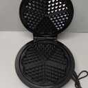 Mueller Heart 5 Waffle Maker, Waffle Iron, Adjustable Browning Control & Nonstick, Cool Touch Handle, Easy to Clean, Small Kitchen Appliances