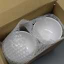 Tioncy 36 Pcs Bowls Set Unbreakable Dessert Soup Salad Bowls for Pasta Cereal Soup Dishwasher Safe (10 oz,White)