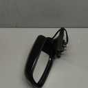 Left Driver Side Mirror Compatible With 2003 2004 2005 2006 2007 2008 Toyota Corolla With Manual Folding Power Glass Matte Black Replace#8794002380(3Pins)