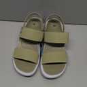 Women Sports Sandals Platform Open Toe Ankle Strap Sandal Summer Comfortable Non-slip Hiking Outdoor Walking, Green, Size 8.5