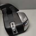 Pair Towing Mirrors with Temperature sensor Compatible with 2015 2016 2017 2018 2019 Ford F150 Truck side Mirrors Power Heated w/Turn Signal, Auxiliary Lamp Temperature Sensor Chrome cap