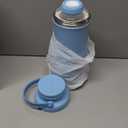 Momcozy 22oz Portable Breast Milk Cooler for Outdoor, Life Saver with 360 Total Cooling for 24 Hours, Larger Capacity Travel Breastmilk Chiller with 2pcs Baby Bottles for Breastmilk Storage, Blue