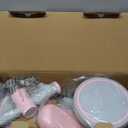 SEREED Baby Balance Bike for 1 Year Old Boys Girls 12-24 Month Toddler Balance Bike, 4 Wheels Toddler First Bike, First Birthday Gifts (Pink)