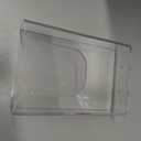 Blulu 20 Pack 4 x 6 Inches Acrylic Brochure Holder Wall Mount, Clear Flyer Holder Rack, Plastic Pamphlet Stand with Nails for Magazine, Booklet, Card, Bookmark Display, Home Office Church Supplies
