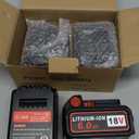 4packs 6.0AH 18V Lithium Battery Replacement for Milwaukee M - 18 Battery