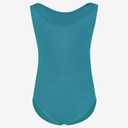 Phineein Girls Sleeveless Ballet Gymnastics Leotards - Kids Athletic Tape Back Dancewear Unitards (4-5 years, Teal)
