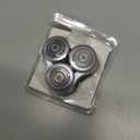 SH98 Replacement Heads for Shavers Series 9000,Wet/Dry Use, Dual Stainless Steel Blades, for Men