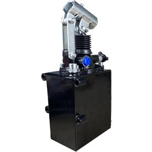 Hydraulics Single Acting Hydraulic Hand Pump with 2 QTs Tank 4350 PSI,45 cc Single Acting Hydraulic Pump – Portable Hydraulic Power for System Testing, Emergencies