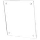 4 Pack Acrylic Clear  Magnetic Picture Holders