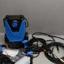 FIOCCO Electric Pressure Washer, 5000PSI 3.0GPM Power Washer Electric Powered with 20FT Hose, Foam Cannon, High Pressure Cleaner Machine for Cars, Patios, Driveways, Fences, Navy