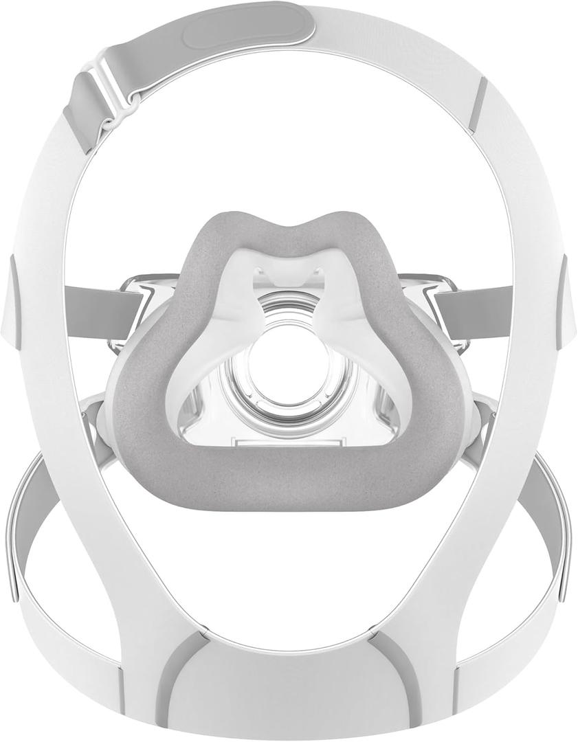 Replacement Headgear Assembly for Airfit F30 (Medium) - Improve for Better Comfort, IBEET Strap Assembly for Airfit F30, Medium (No Elbow)