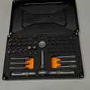 LIFEGOO Ratchet Screwdriver Set: 74 in 1 Magnetic Screwdriver Sets, S2 Steel Bits & Flexible Shaft Suitable for Electronics, Furniture Assembly & Bicycle Repair Tools