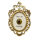 Press for Champagne Button  Door Ring Bell  Champagne Themed Decor, Wall Plaque Ornament Gift for Party, Christmas, Home, Bedroom, Hotel