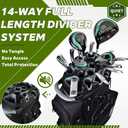 Golf Cart Bag, 14-Way Top Divider with Multiple Storage Pockets, Lightweight & Durable Golf Bag for Men, Cart-Friendly Design