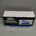 Impulse Heat Sealer 8 inch Impulse Bag Sealer Poly Bag Sealing Machine Heat Seal Closer for Plastic Bags PE PP Bags