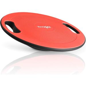 Yes4All Upgraded Wobble Balance Board, 16.34" TPE Non-slip, Stability Board for Home Gym, Standing Desk & Physical Therapy
