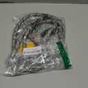 Fida Durable Slip Lead, 6 FT x 1/2" Heavy Duty Dog Loop, Comfortable Strong Rope Leash for Large, Medium Dogs, No Pull Pet Training Leash with Highly Reflective, Grey