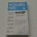 2 Pairs Metatarsal Pads with Gel Pad for Women and Men, Foot Pads for Ball Pain Relief, Morton's Neuroma, Metatarsalgia Support (Beige), Large